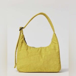 BAGGU Nylon Mini Shoulder Bag in Sour